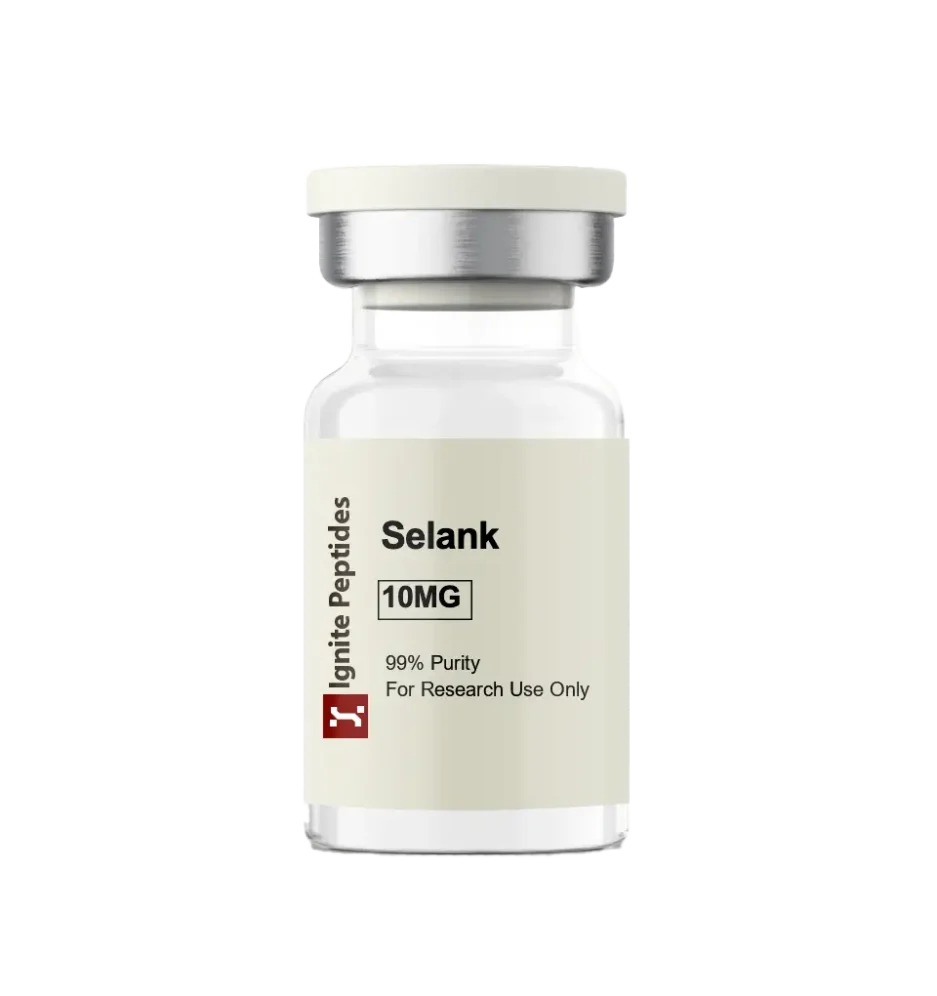 Buy Selank 10mg peptide for research - high purity, cognitive and anxiety studies