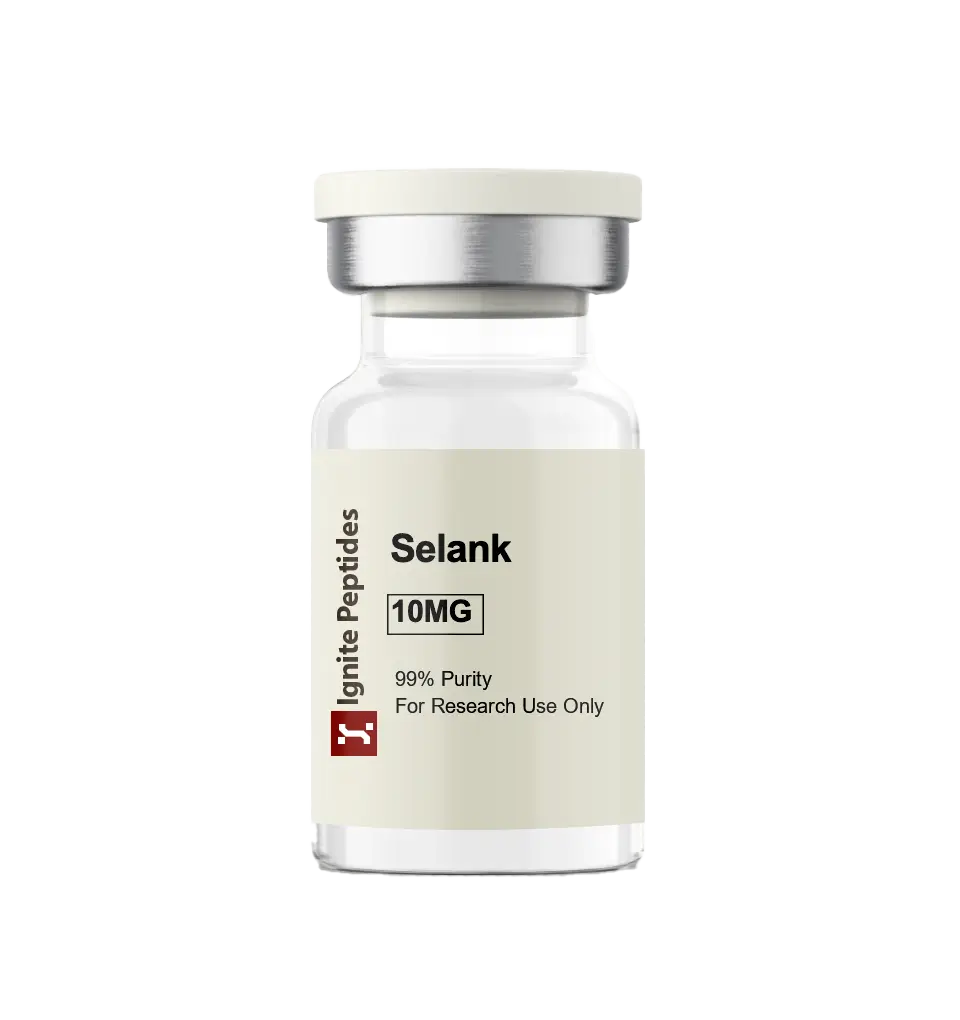 Buy Selank 10mg peptide for research - high purity, cognitive and anxiety studies