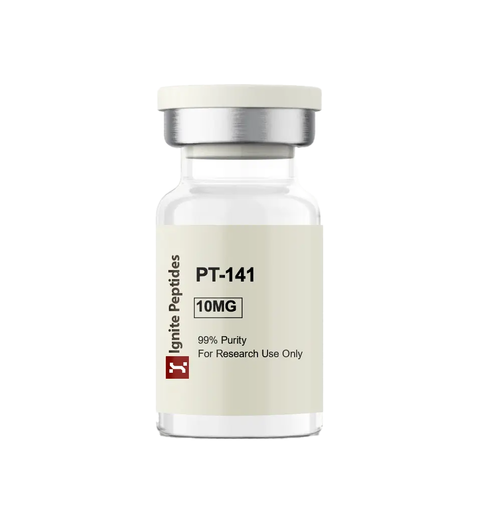 Buy PT-141 Bremelanotide 10mg peptide for research use, high purity
